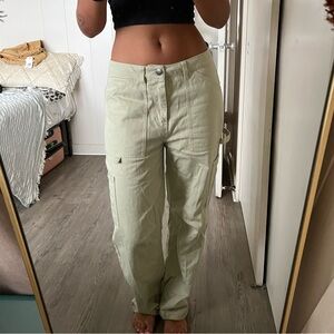 Billabong Tan/Green Cargo Pants